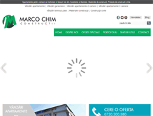Tablet Screenshot of marcochim.ro